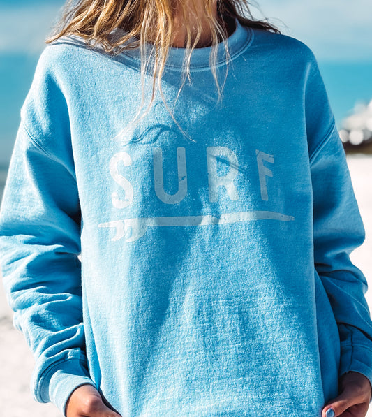 Surf Sweatshirt Light Blue